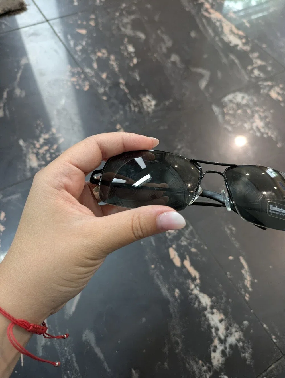 Timberland Half-Tim Black Sunglasses